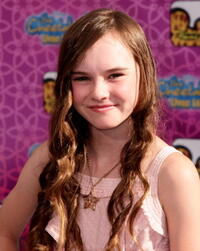 Madeline Carroll at the premiere of "The Cheetah Girls One World."