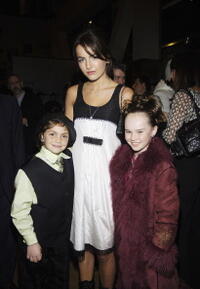 Arthur Young, Camilla Belle and Madeline Carroll at the premiere of "When A Stranger Calls."