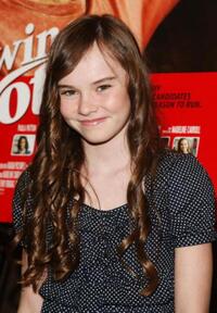 Madeline Carroll at the screening of "Swing Vote."