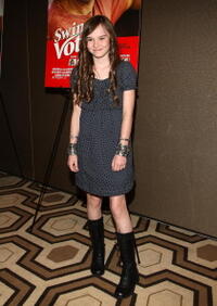 Madeline Carroll at the screening of "Swing Vote."
