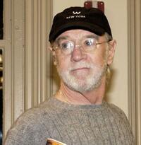 George Carlin at the book signing of "When Will Jesus Bring The Pork Chops."
