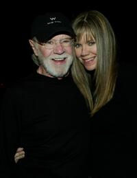 George Carlin and Sally Ward at the film premiere of "Scary Movie 3".