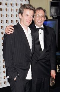 Peter Capaldi and Chris Langham at the Pioneer British Academy Television Awards 2006.