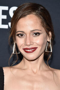 Victoria Cartagena at the "21 Bridges" New York screening.