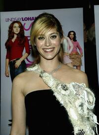 Lizzy Caplan at the private screening of "Mean Girls."