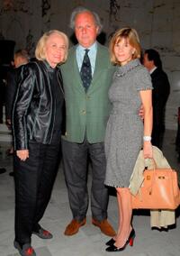 Liz Smith, Graydon Carter and Anna Carter at the Lighthouse International's Henry A. Grunwald Luncheon and Awards.