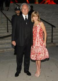 Graydon Carter and Anna Carter at the Vanity Fair party for the 2008 Tribeca Film Festival.