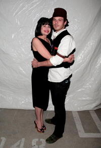 Twink Caplan and Scoot McNairy at the AFI FEST 2007.