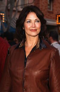 Lynda Carter at the world premiere of "Pirates of the Caribbean: The Curse of the Black Pearl."