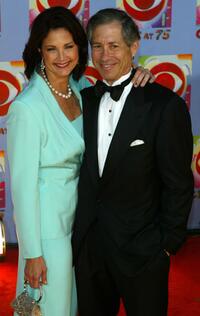 Lynda Carter and husband Robert Altman at the "CBS At 75" celebration.