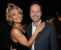 Kelly Carlson and John Landgraf at the after party of the Season 5 premiere of "Nip/Tuck."