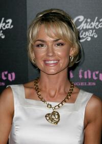 Kelly Carlson at the launch of Pink Taco.