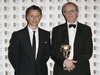 Robert Carlyle and Ken Loach at the Pioneer British Academy Television Awards 2006.