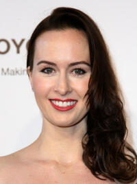 Erin Carufel at the American Red Cross, Santa Monica Chapter's Annual Red Tie Affair in California.