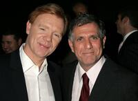 David Caruso and Leslie Moonves at the Museum of Television and Radio's annual Los Angeles gala.