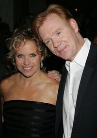 David Caruso and Katie Couric at the Museum of Television and Radio's annual Los Angeles gala.