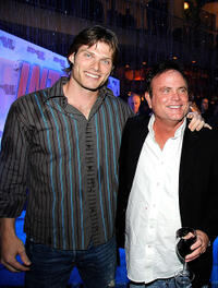 Chris Carmack and Stephen Herek at the California premiere of "Into The Blue 2: The Reef."