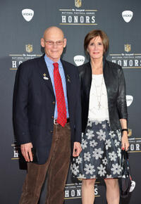 James Carville and Mary Matalin at the NFL Honors and Pepsi Rookie of The Year in Indiana.