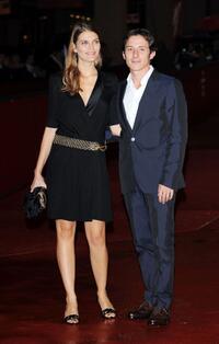 Claudia Zanella and Michele Alhaique at the 3rd Rome International Film Festival.