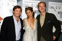 Producer Michael Mailer, Christy Scott Cashman and Matthew Modine at the screening of "Kettle Of Fish."