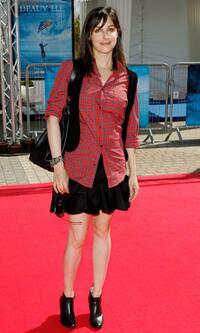 Amira Casar at the premiere of "Half Nelson" during the 32nd Deauville Festival Of American Film.