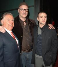 Producer Sidney Kimmel, Nick Cassavetes and Justin Timberlake at the premiere of "Alpha Dog."