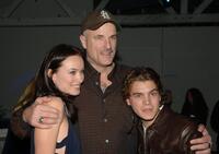 Olivia Wilde, Nick Cassavetes and Emile Hirsch at the after party of the premiere of "Alpha Dog."