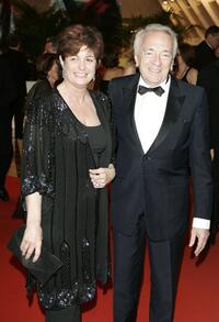 Jean-Pierre Cassel and his wife at the Opening Ceremony dinner at the Palais during the 59th International Cannes Film Festival.
