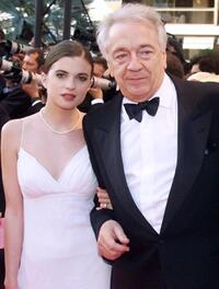 Jean-Pierre Cassel and Guest at the screening of "The Golden Bowl."