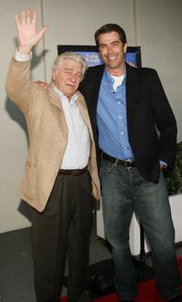 Seymour Cassel and Brandon Molale at the premiere of "The Wendell Baker Story".