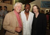 Seymour Cassel, Vondi Curtis and Steve Buscemi at the premiere of Focus Features' "Talk to Me".