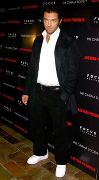 Vincent Cassel at the screening of "Eastern Promises."