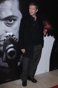 Vincent Cassel at the VIP Room theater for the "Mesrine" party.