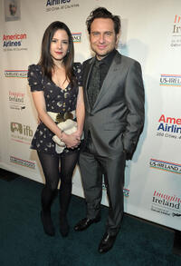 Elaine Cassidy and Stephen Lord at the 6th annual "Oscar Wilde: Honoring the Irish in Film" pre-Academy Awards party in California.