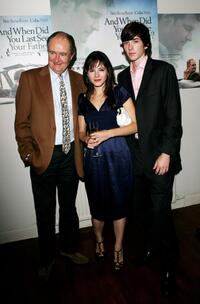 Jim Broadbent, Elaine Cassidy and Matthew Beard at the private screening of "And When Did You Last See Your Father."