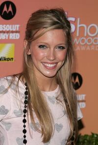 Katie Cassidy at the US Weekly Hot Hollywood Awards party.