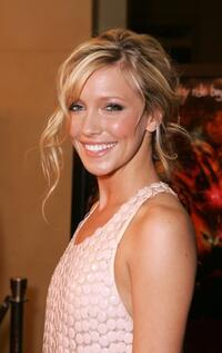 Katie Cassidy at the premiere of "Black Christmas."