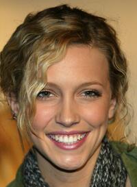 Katie Cassidy at the premiere of "The Ringer."