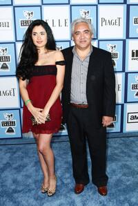 Veronica Loren and Pedro Castaneda at the 2008 Film Independent's Spirit Awards.