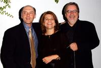 Dan Castellaneta, Deb Lacusta and Matt Groening at the British Comedy Awards 2005.