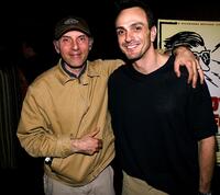Dan Castellaneta and Hank Azaria pose before the screening of "Nobody's Perfect."