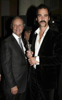 Robert Polet and Nick Cave at the 63rd Venice Film Festival.