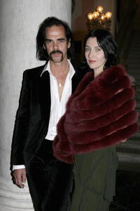 Nick Cave and Susie Bick at the 63rd Venice Film Festival.
