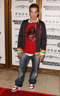 Ryan Carnes at the premiere of "Brokeback Mountain."