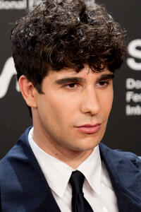 Javier Calvo at the "Blackbird" premiere during the 67th San Sebastian Film Festival.