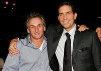 James Caviezel and Matt Craven at the after party for world premiere of "deja vu".