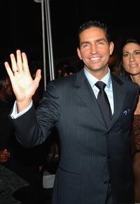 James Caviezel at the world premiere of "deja vu".