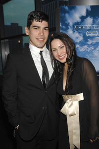 Raul Castillo and Jennifer Pena at the premiere of "Amexicano" during the 2007 Tribeca Film Festival.
