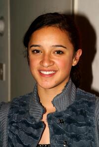Keisha Castle-Hughes at the cocktail reception to celebrate New Zealand Filmmarkers and the film "Whalerider."