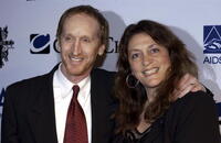Larry Cedar and his wife Pamela at the Abbey/Esquire Magazine "The Envelope Please" Oscar Viewing Party.